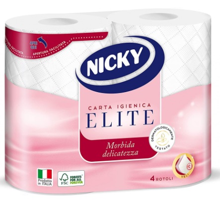 CARTA IGIENICA NICKY ELITE